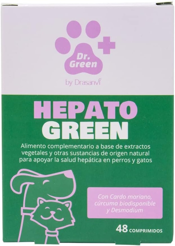 Hepatogreen liver health dogs and cats 48 tablets - Image 4