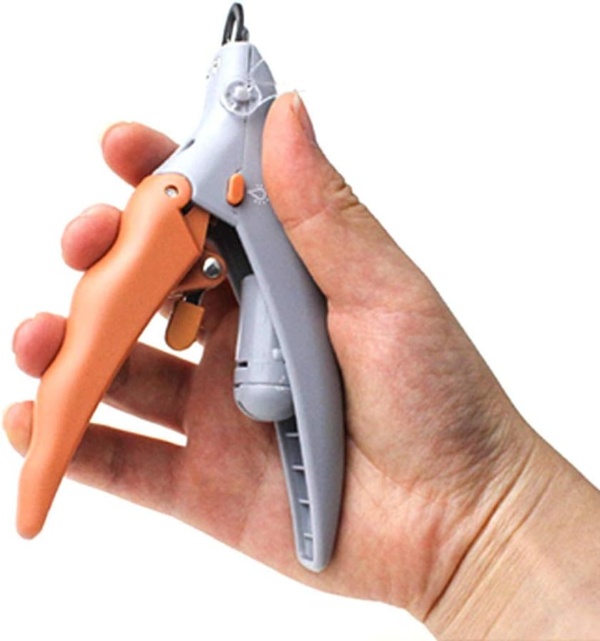 Cat Dog Nail Clippers and Trimmer, Pet Nail Clippers with LED Light, Grooming Supplies Dog Cat Ergonomic Pet Nail Clipper for pet Claw Care(1) - Image 8