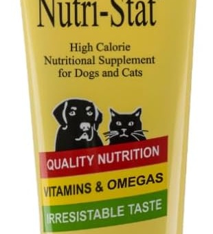 Nutri-Stat Malt-Flavored High Calorie-Nutritional Gel for Dogs & Cats, 4.25oz