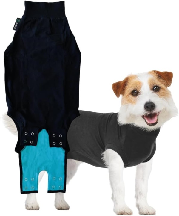 Recovery Suit Dog, XXX-Small, Black