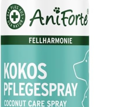 Fur Harmony Care Spray Coconut for Dogs & Cats 200ml - Gentle care for fur and skin, fur spray, fur care spray for shiny fur, felt-removing spray, felt-cleaning, combing