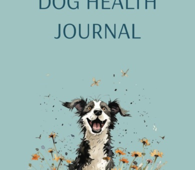 Dog health journal: Monitor vet appointments and vaccinations | Perfect gift for dog owners