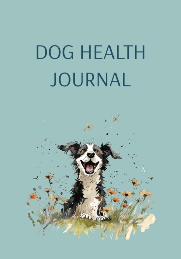 Dog health journal: Monitor vet appointments and vaccinations | Perfect gift for dog owners