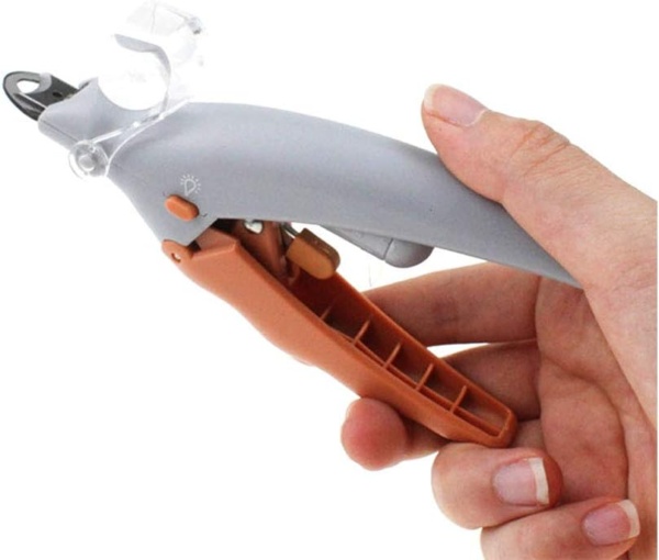 Cat Dog Nail Clippers and Trimmer, Pet Nail Clippers with LED Light, Grooming Supplies Dog Cat Ergonomic Pet Nail Clipper for pet Claw Care(1) - Image 9