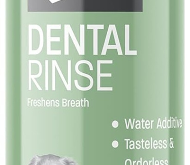 Dog Breath Water Additive - Cat & Dog Water Additive for Dental Care - Dog Dental Water Additive for Dogs Teeth and Bad Breath Treatment for Dogs and Cats - Odorless & Tasteless - 8 oz