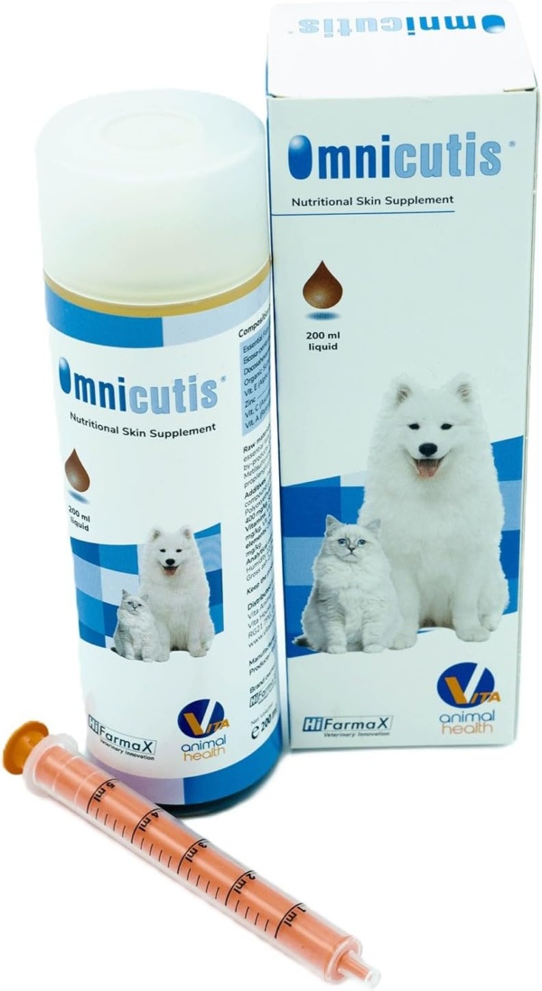 Omnicutis Liquid (200ml), Formula to boost Skin Health and a Healthier Coat. Packed with Vitamins and Nutrients for Nail and Hair Growth - Fast Acting Support for Immune System - Image 2
