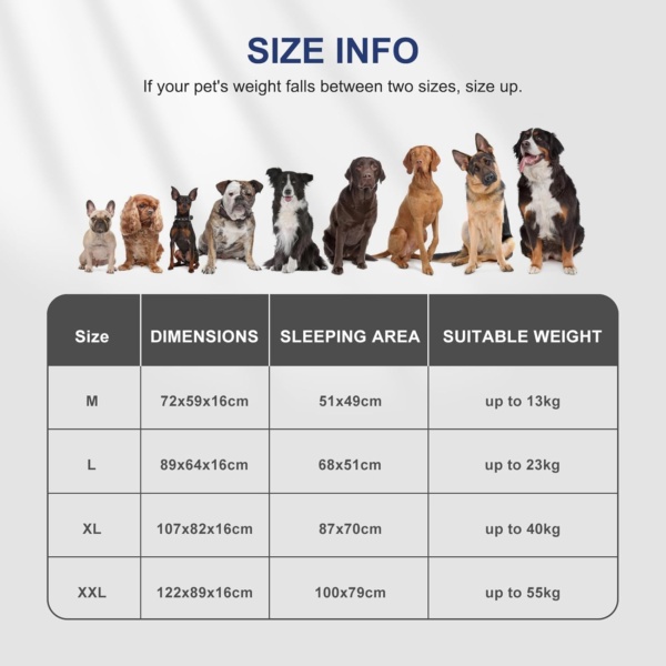 Extra Large Dog Bed Orthopedic Dog Bed XL for 90lbs Dogs - 6" Memory Foam Mattress, Waterproof & Washable Dark Cover, Veterinarian Recommended Bed for Arthritis & Bone Health, 107x82x16cm - Image 6