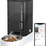 PETKIT Automatic Cat Feeder, 2.4GHz Auto Cat Feeder with App Control 3L, Low Food & Blockage Sensor, 304 Stainless Steel Bowl, Fresh Lock Technology,1-30 Meals/Day Anti-Clog Pet Feeder