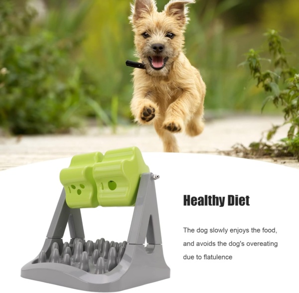 Pet Slow Feeder Toy Interactive Rolling and Falling Snack Dispenser for Dogs Health Diet - Image 5