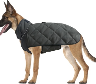 Weighted Dog Vest, Tactical Weight Coat with Beads for Dogs Anxiety- Relieve Stress, Build Muscle & Optimize Health, Premium Heavy Duty Dog Training Jacket for Exercise and Strength (Blue, XXL)