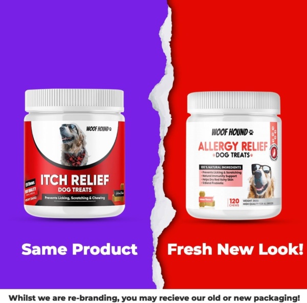 Dog Allergy Relief Treats (120), Itch and Immunity Treats for Dogs -Soothe Itchy Paws, Eyes, Ears, Skin - Stop Itching, Itchy Dog Skin Relief, Dog Allergy Relief, Anti Itch for Dogs - Image 8