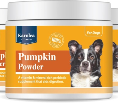 Pumpkin Powder for dogs | 100% Pure Pumpkin Powder Dog Food Topper | Pumpkin Puree Powder For Gut Health, Fibre, Healthy Stools, Prebiotic, Scooting | 3 x 200g