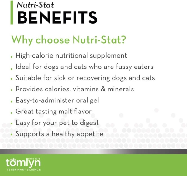 Nutri-Stat Malt-Flavored High Calorie-Nutritional Gel for Dogs & Cats, 4.25oz - Image 2