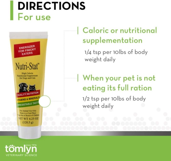 Nutri-Stat Malt-Flavored High Calorie-Nutritional Gel for Dogs & Cats, 4.25oz - Image 5