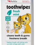 Petkin Toothwipes Dogs/Ca Size 40ct Toothwipes Dogs/Cats 40ct