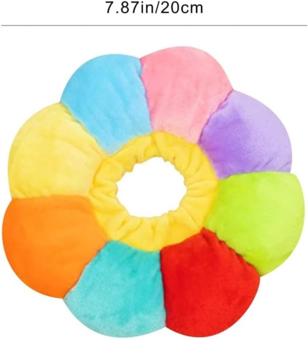 Cat Cone Collar Soft Cat Recovery Collar Cute Flower Adjustable for Small Dogs and Cats - Comfortable Pet Recovery, Cute and Functional - Image 2