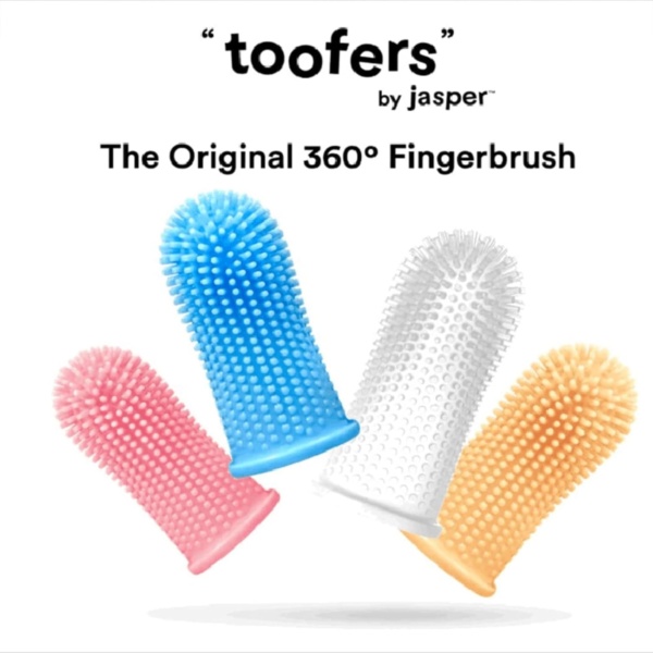Dog Toothbrush | Cat Toothbrush | Set of 2 with Storage Cases | Dog Finger Toothbrush | Cat Dental Care | Dog Teeth Cleaning Products | Nontoxic Silicone Dog Plaque Remover (Blue) - Image 5