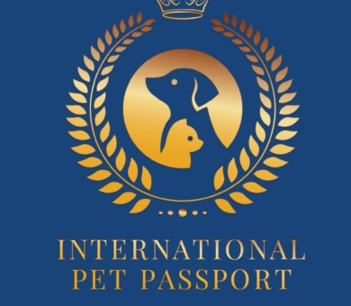International Pet Passport For Travel: Vaccination Record Booklet For Dogs Cats Bilingual Health Care Information for Travel Veterinarian Pet Travel Passport Log Book