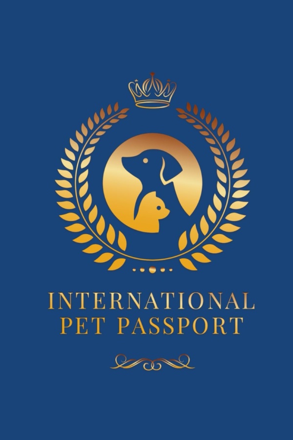 International Pet Passport For Travel: Vaccination Record Booklet For Dogs Cats Bilingual Health Care Information for Travel Veterinarian Pet Travel Passport Log Book