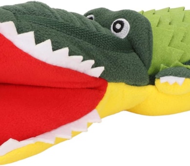 Crocodile Dog Chew Toys Wearproof Interactive Toy Training Playing Small Medium Dogs Health Teeth Massager Gift