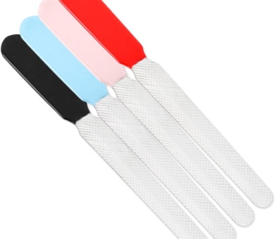 4PCS Stainless Steel Pet Nail Claw File, Cat Nail Clippers Dogs Claw File for Dogs Cats Puppies - Professional Dog Nail Care Tool (4 Colors)