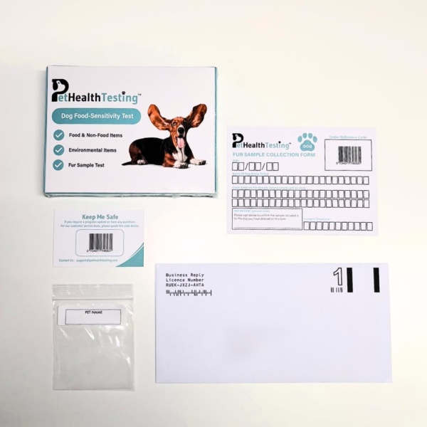 Dog Sensitivity Test Kit | Accurate For All Breeds and Ages | Easy To Use | Non-Invasive Fur Sample | 375 Item Test | Personalised Results Report in 3 Days | UK Based - Image 3