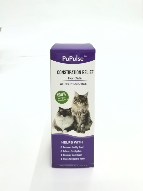Cat Constipation Relief, Constipation Relief for Cat, Cat Laxative Constipation Relief, Cat Stool Softener, Cat Laxative, Promotes Digestive Health. - Image 3
