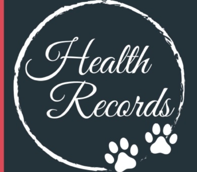 Dog Health Records Book: Dog health tracker with vaccination log, weight tracker, vet visits log, budget tracker and much more | Size 6x9'' | 100 pages: All your pet care notes in one place