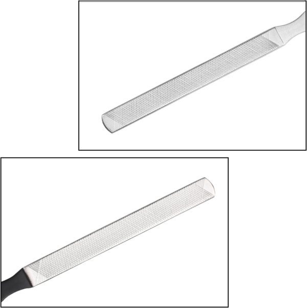 2 Pieces Pet Nail File Pet Nail Claw File Pet Claw Care Tool Stainless Steel Nail Fail Nail Grooming Supplies for Dog Cat Rabbit - Image 3