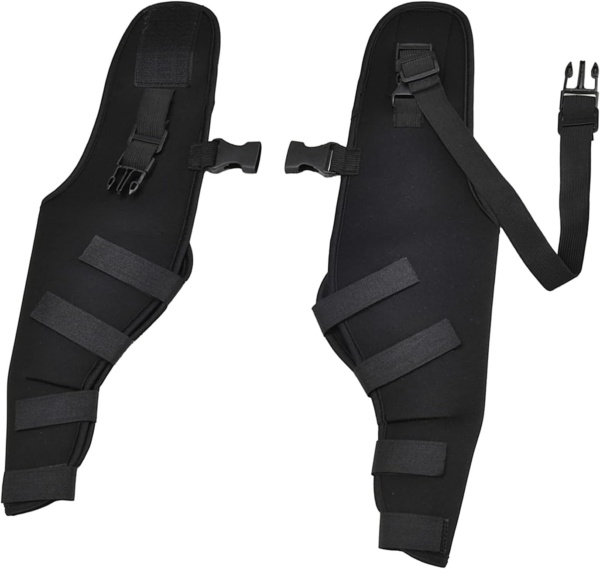 SMALLLEE_LUCKY_STORE Dog Knee Brace for Back Leg Torn ACL Neoprene Canine Stifle Support Hip Hock Joint Compression Wrap Sprains Injury Protection Loss of Stability from Arthritis Relieve Pain - Image 6