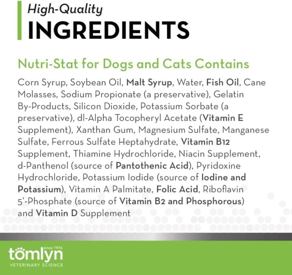 Nutri-Stat Malt-Flavored High Calorie-Nutritional Gel for Dogs & Cats, 4.25oz - Image 4
