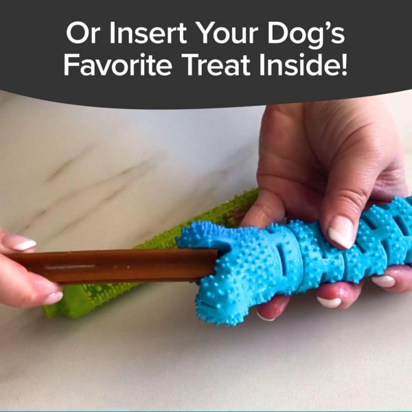 As Seen On TV BrushBone Dog Toothbrush, Dogs Brush Their Teeth While Chewing, Plaque and Tartar Remover for Teeth, Works 3 Ways to Clean, Invented by a Dentist & His Hygienist Wife - Image 7