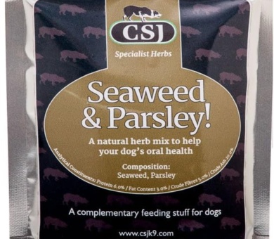 Seaweed & Parsley A Herbal Blend To Help Dog Breath And Aid Oral Health (200g)