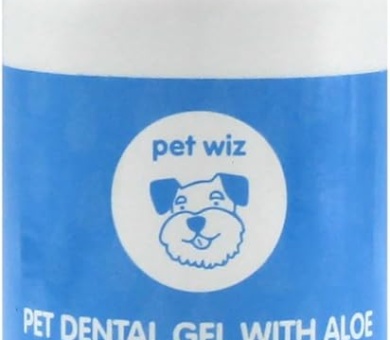 Pet Dental Gel with Aloe | Brushless Oral Care, Reducing Plaque, Tartar and Caring for Dogs and Cats Teeth and Gums Whilst Freshening Breath | 80ml
