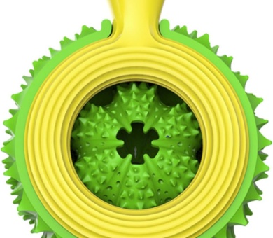 Durian Chewing Ball for Dog Promote Health and Slow Feeding with Unique Knotted Designs for Outdoor