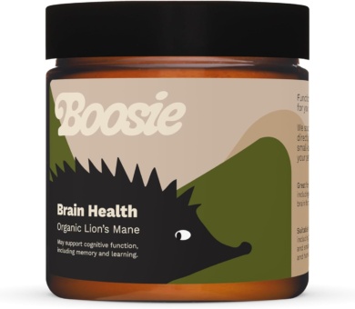 Organic Adaptogenic Powder for Dogs and Cats - Supports Brain Health and Immune System - Lion’s Mane Mushroom - 100% Natural without Additives or Preservatives - Pet Nutrition