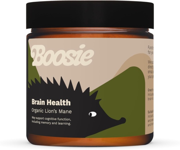 Organic Adaptogenic Powder for Dogs and Cats - Supports Brain Health and Immune System - Lion’s Mane Mushroom - 100% Natural without Additives or Preservatives - Pet Nutrition