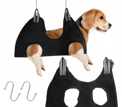 Dog Grooming Harness,Cat Grooming Hammock,Dog Grooming Hammock,Dog Grooming Sling,cat grooming bag,Dog Hammock for Grooming for Pet Bathing,Nail Cutting,Ears Care Washing,Claw Care