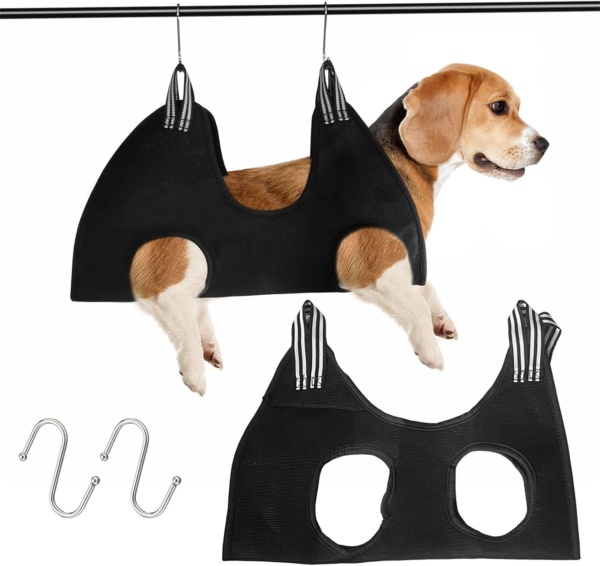 Dog Grooming Harness,Cat Grooming Hammock,Dog Grooming Hammock,Dog Grooming Sling,cat grooming bag,Dog Hammock for Grooming for Pet Bathing,Nail Cutting,Ears Care Washing,Claw Care