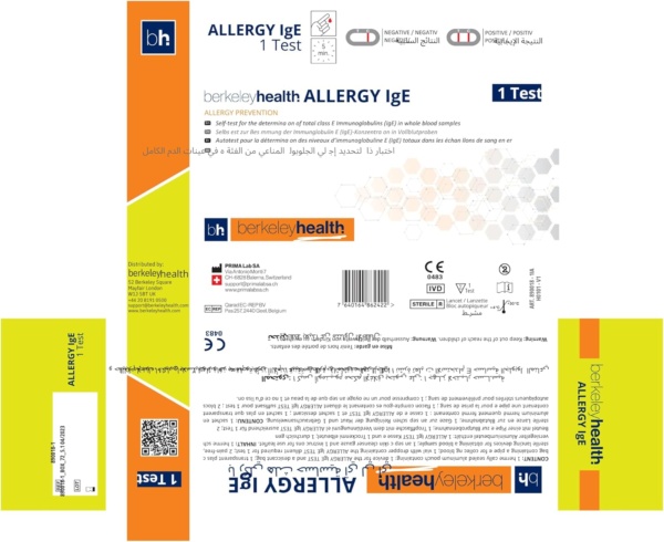 Allergy Self Test Kit - Tests for Allergies (IgE) Dust Mite, Pollen and Dog and Cat Hair - Easy to Follow, Fast & 92% Accurate - Home Testing Set - 1 Pack - Image 7