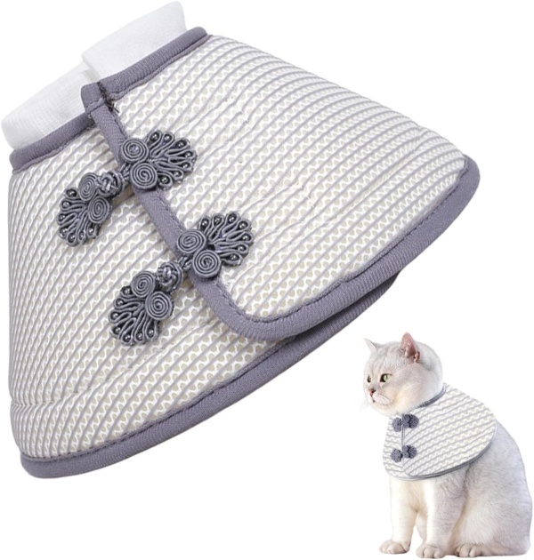 1 Piece Cat Collar, Pet Breathable Collar, Foldable Pet Collar, Pet Anti-Licking Collar, Pet Supplies