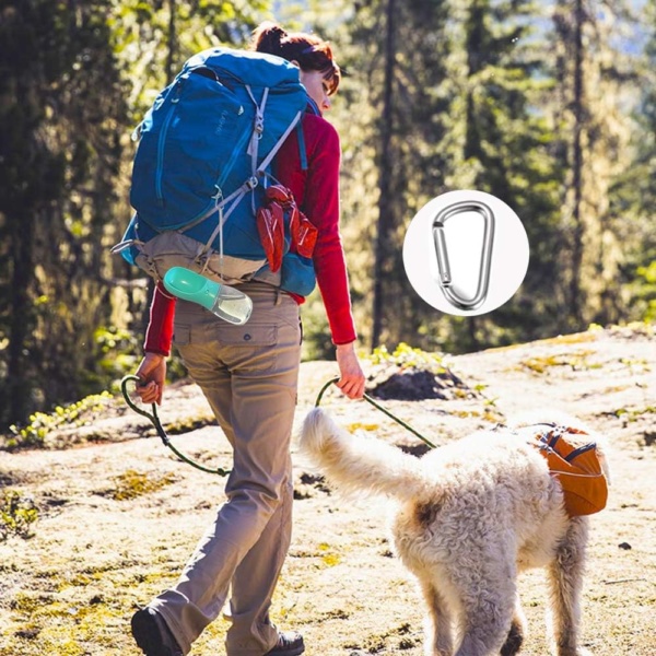 Dog Water Bottle-350ml/550ml Portable Dog Drinking Bottles for Walking Travel,Leak-Proof Puppy Doggy Drinking Dispenser & Feeder for Hiking, Camping, Outdoor Dog Drinking Bowl Dog Gift - Image 7