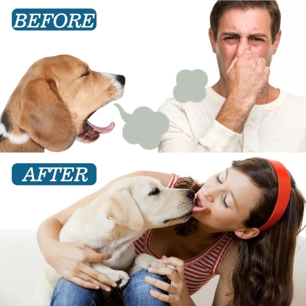 Pet Oral Cleaning Sprays,Pet Bad Breath Cleaning Sprays,Pets Dental Care Sprays,Bad Breath Treatment for Dogs and Cats,Pet Natural Teeth Cleaning and Breath Freshener,Pet Tooth Cleaning Spray - Image 3