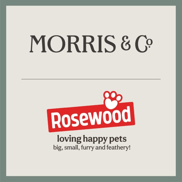 Rosewood x Morris & Co. Bower Berry Round Bed for Dogs and Cats, Small Dog Bed, Blue, Raised Padded Sides, Soft and Calming, Easy-Care, Luxury William Morris Print - Image 10