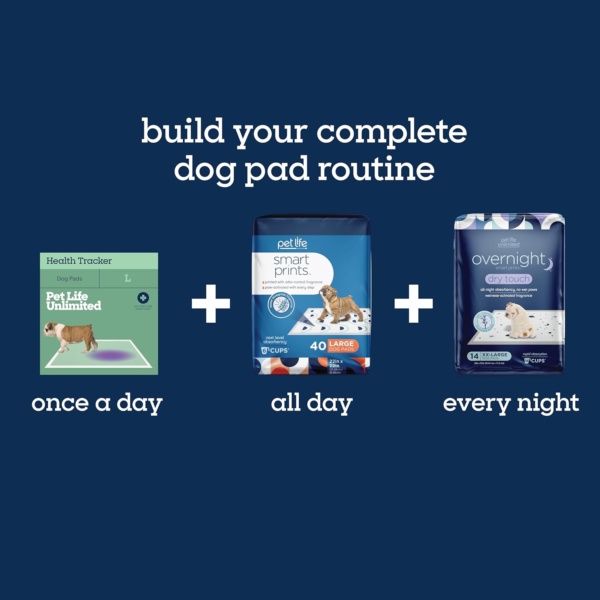 Health Tracker Large Puppy Pads, Pee Pads for Dogs, Dog Training Pads - pH Responsive Color-Track Technology Detects Common Health Issues - 22" x 22" - 20 Count (L) - Image 7