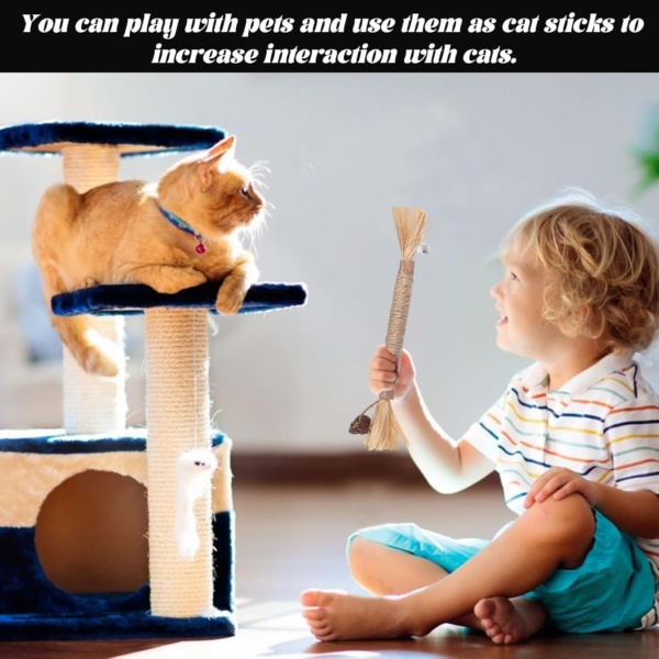 9Pcs Catnip Toys For Cats, Teeth Cleaning Catnip Toys, Cat Dental Treats, For Indoor Kitten Teething And Stress Relief, Effectively Eliminates Dental Plaque And Tartar,Protect Your Pet's Oral Health - Image 4