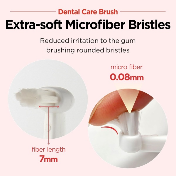 JAYU PET Dental Care Brush (Soft Bristles) - Toothbrush for Cat and Small Dog with Horizontal Head & Easy Grip Handle - Image 4