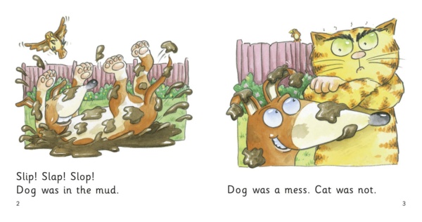Cat and Dog in a Mess: A simple story about the lively characters Cat and Dog (Collins Big Cat Phonics) - Image 2