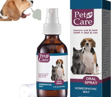 Pet Oral Cleaning Sprays,Pet Bad Breath Cleaning Sprays,Pets Dental Care Sprays,Bad Breath Treatment for Dogs and Cats,Pet Natural Teeth Cleaning and Breath Freshener,Pet Tooth Cleaning Spray