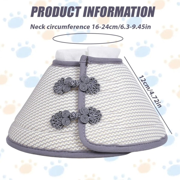 1 Piece Cat Collar, Pet Breathable Collar, Foldable Pet Collar, Pet Anti-Licking Collar, Pet Supplies - Image 2